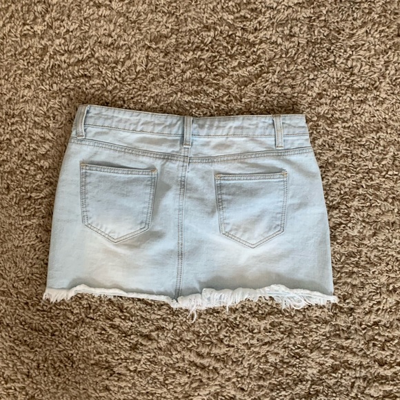 forever 21 medium denim skirt - Picture 4 of 5